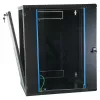 EFB 19 WandEnclosure 15HE, fest, 1-piece, RAL9005, Depth 450 mm