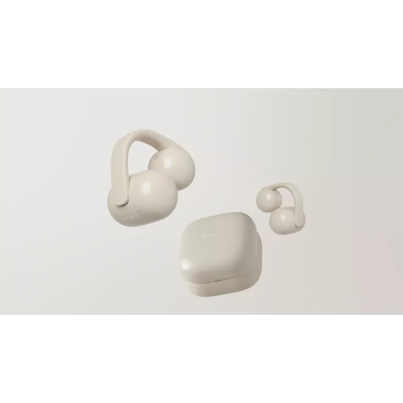 Sony | Ausinės | LinkBuds WF-LC900 Clip | Bluetooth | Atviros ausinės | Belaidės | Pilkai smėlinė