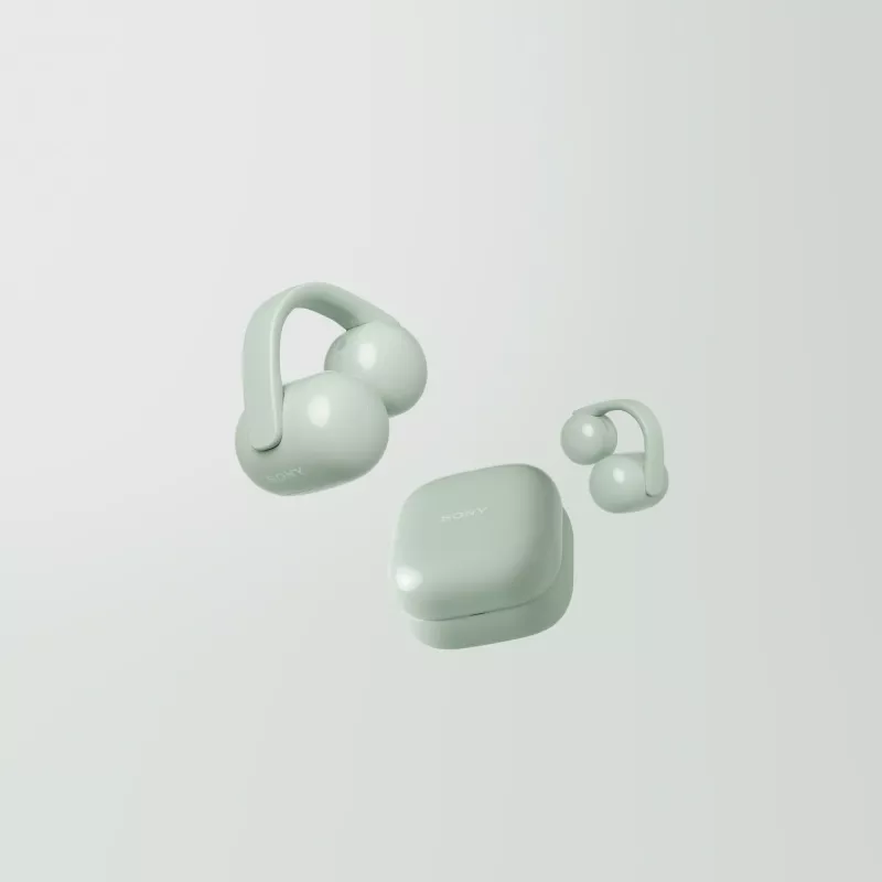 Sony | Ausinės | LinkBuds WF-LC900 Clip | Bluetooth | Atviros ausinės | Belaidės | Žalios