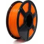 PLA 1 kg permatomos oranžinės spalvos Flashforge 3D gija 1,75 mm (PTO1)