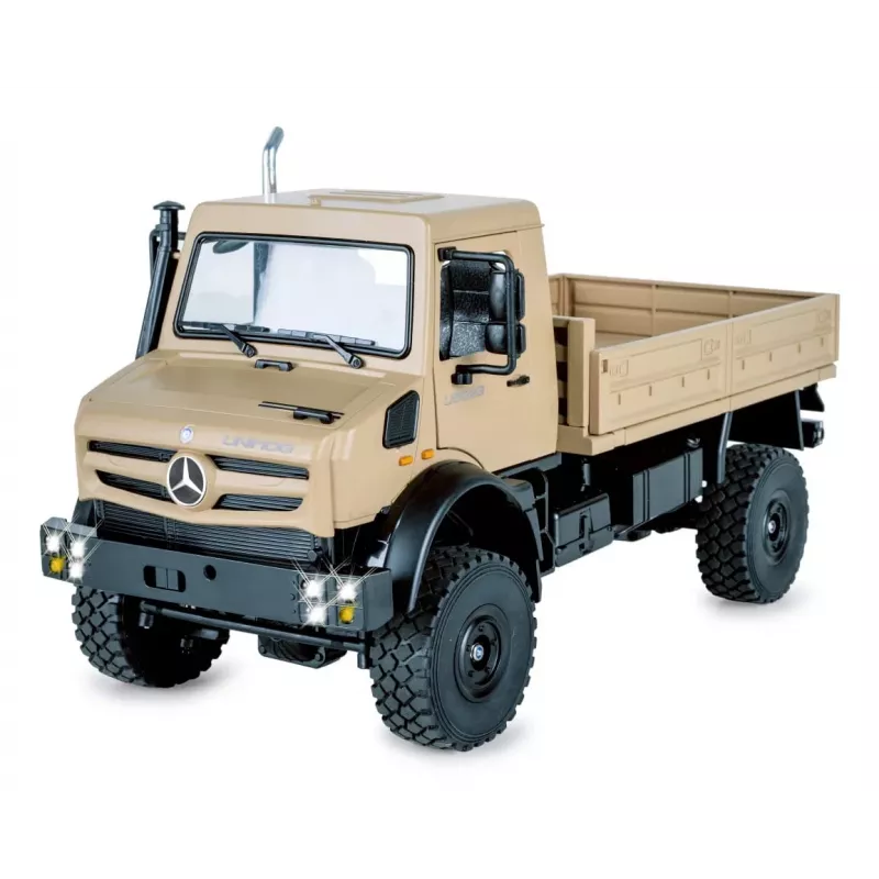 JAMARA Mercedes-Benz Unimog U5023, visureigis, 1:14, 6 metai, 770 g