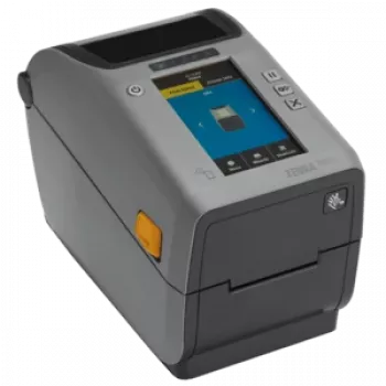 Zebra ZD611, 8 tašk./mm (203 dpi), Ekranas (spalvotas), RFID, EPLII, ZPLII, USB, BT (BLE), Ethernet etikečių spausdintuvas, terminis pernešimas, Skiriamoji geba: 8 tašk./mm (203 dpi), Medienos plotis (maks.): 60 m
