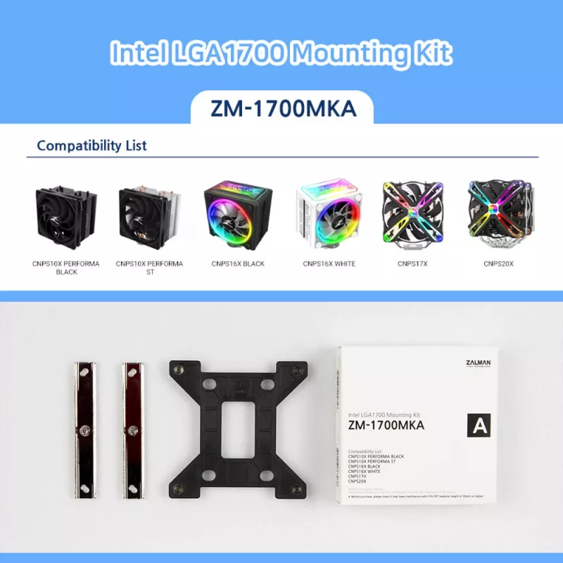 Zalman ZM-1700MKA Intel tvirtinimo komplektas