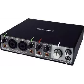Roland Rubix24 - garso sąsaja - 24 bitų - 192 kHz - 94 dB S/N - stereofoninė - USB2.0 (417441A99)