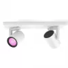 Philips Hue White&Col. Amb. Argenta Spot 2 flg. White 2x4.2W.