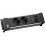 BACHMANN POWER FRAME 2xCEE7/3, 1xUSB C/C 65W L=0,2m (BM0022846)