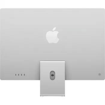 iMac Z1E2 59,62 cm 23.5 colių standartinis stiklas M4 8C CPU/8C GPU/16C N.E. 16 GB 256 GB SSD Gbit Eth MM MaKey DE sidabrinis