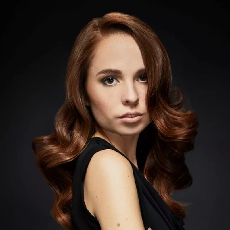 Revamp BR-1350X Progloss Volume & Wave keraminis karštasis šepetys, juodas