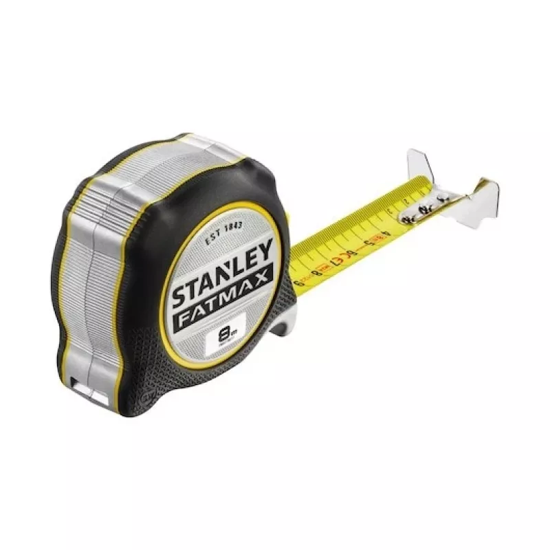 Stanley matavimo juosta FMHT38217-0 8 m juoda, geltona