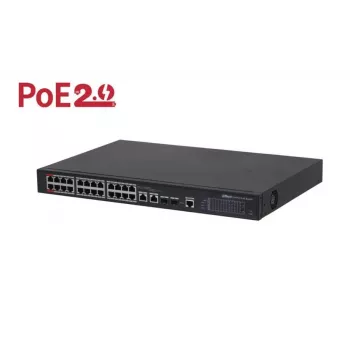 Komutatorius | DAHUA | PFS4226-24ET-360-V3 | Stalinis / stovo | DH-PFS4226-24ET-360-V3