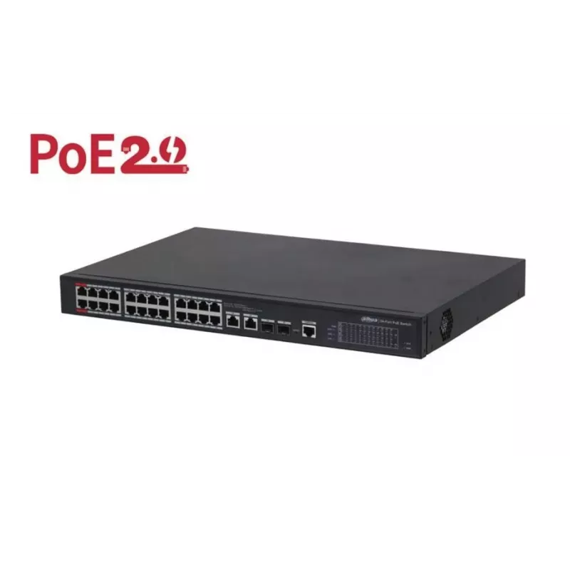 Komutatorius | DAHUA | PFS4226-24ET-360-V3 | Stalinis / stovo | DH-PFS4226-24ET-360-V3