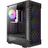 ANTEC VX-320 ARGB ATX, Micro-ATX, ITX Mid Tower žaidimų PC korpusas, juodas (0-761345-10234-6)