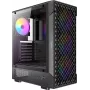 ANTEC VX-320 ARGB ATX, Micro-ATX, ITX Mid Tower žaidimų PC korpusas, juodas (0-761345-10234-6)