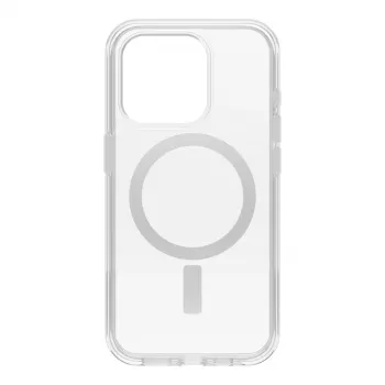 SymmetryPlus dėklas „iPhone 15 Pro“ permatomas