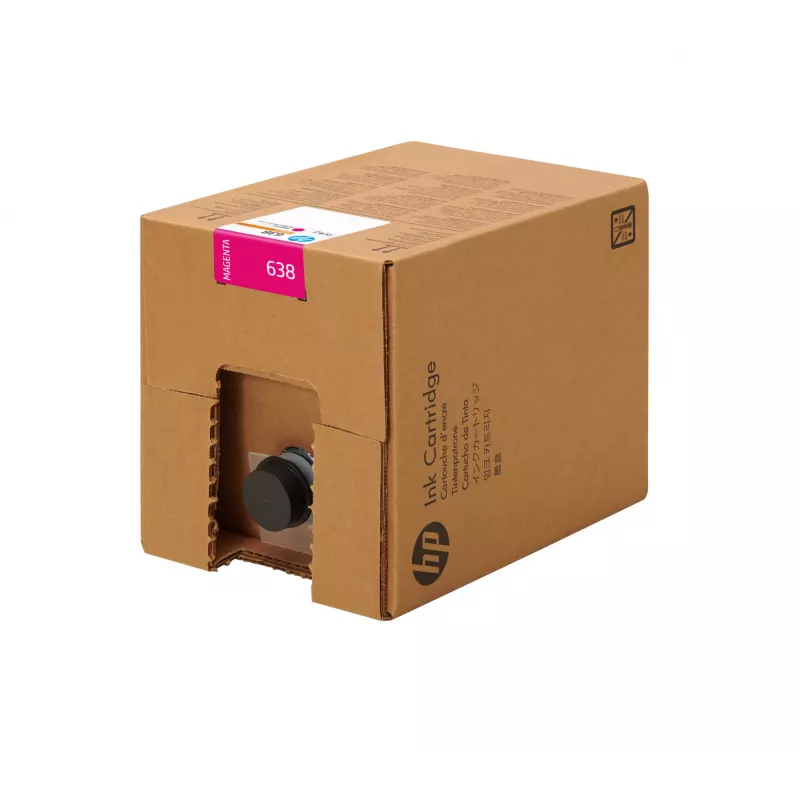 HP 638 10 litrų purpurinis Stitch dažų sublimacinis rašalo kasetė