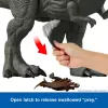 Jurassic World Rebirth Super Colossal Tyrannosaurus Rex veiksmo figūrėlė, T-Rex dinozaurų filmo žaislas