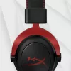 HyperX Cloud II - žaidimų ausinės (juodos-raudonos)