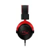 HyperX Cloud II - žaidimų ausinės (juodos-raudonos)