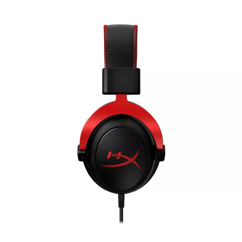 HyperX Cloud II - žaidimų ausinės (juodos-raudonos)