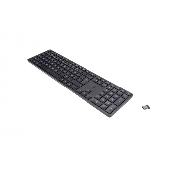 HP 450 programuojama belaidė klaviatūra RF Belaidė + USB AZERTY belgiška juoda