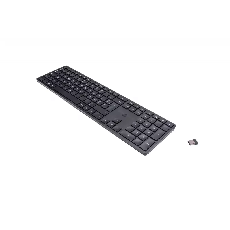 HP 450 programuojama belaidė klaviatūra RF Belaidė + USB AZERTY belgiška juoda