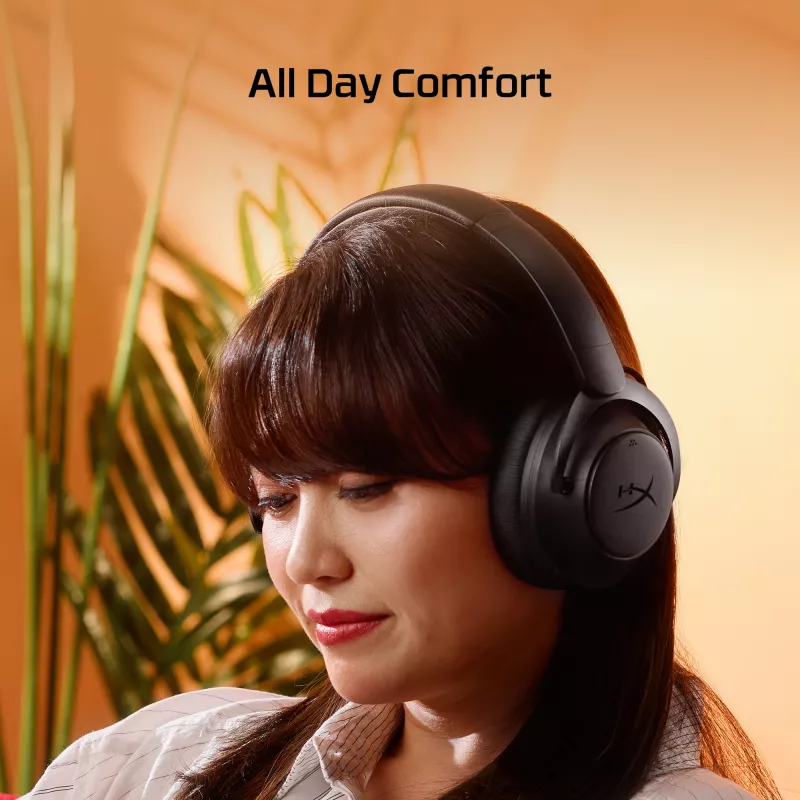 HyperX Cloud MIX 2 – žaidimų ausinės (juodos), laidinės ir belaidės, žaidimams, 20–20000 Hz, 270 g, ausinės, juodos