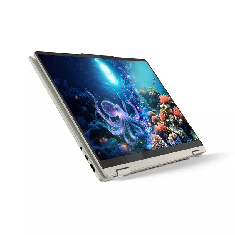 Lenovo Yoga 7 2-in-1 16AKP10 Copilot+ PC AMD Ryzen™ AI 7 350 Hybrid (2-in-1) 40.6 cm (16 inch) Touchscreen WUXGA 16 GB LPDDR5x-SDRAM 1 TB SSD Wi-Fi 7 (802.11be) Windows 11 Pro English Pilka