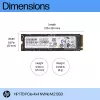 HP 1 TB PCIe-4x4 NVMe kietojo kūno diskas, 1 TB, M.2