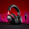 HyperX Cloud III S - belaidės žaidimų ausinės (baltos), belaidės, 20–20000 Hz, žaidimams, 340 g, ausinės, baltos