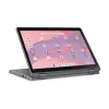 „Lenovo Chrome 500e 2in1 G5 M89“ „MediaTek Kompanio 540“ „Chromebook“ 31 cm (12,2 col.) jutiklinis WUXGA 8 GB LPDDR5x-SDRAM 64 GB UFS „Wi-Fi 6E“ (802.11ax) „ChromeOS“ anglų k. pilkas