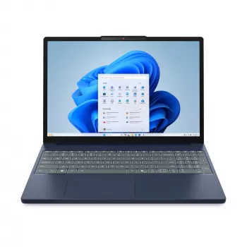Lenovo IdeaPad plonas 3 15ARP10 AMD Ryzen™ 5 150 nešiojamasis kompiuteris 38,9 cm (15,3 colio) WUXGA 16 GB DDR5-SDRAM 512 GB SSD Wi-Fi 7 (802.11be) Windows 11 Home vokiška klaviatūra mėlynas