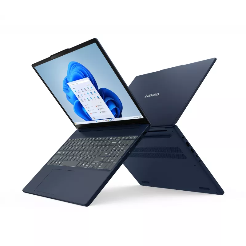 Lenovo IdeaPad plonas 3 15ARP10 AMD Ryzen™ 5 150 nešiojamasis kompiuteris 38,9 cm (15,3 colio) WUXGA 16 GB DDR5-SDRAM 512 GB SSD Wi-Fi 7 (802.11be) Windows 11 Home vokiška klaviatūra mėlynas