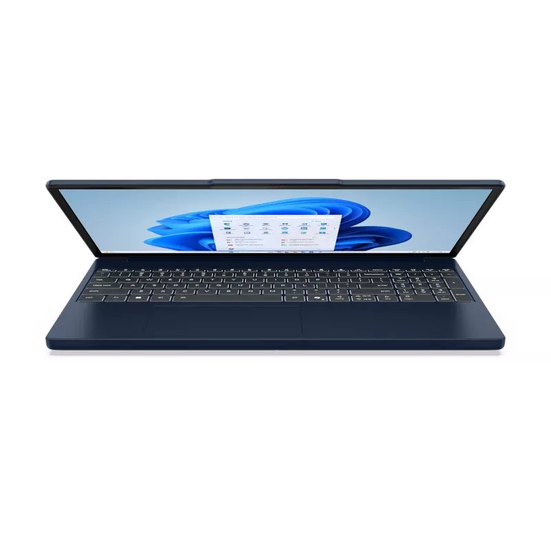 Lenovo IdeaPad plonas 3 15ARP10 AMD Ryzen™ 5 150 nešiojamasis kompiuteris 38,9 cm (15,3 colio) WUXGA 16 GB DDR5-SDRAM 512 GB SSD Wi-Fi 7 (802.11be) Windows 11 Home vokiška klaviatūra mėlynas