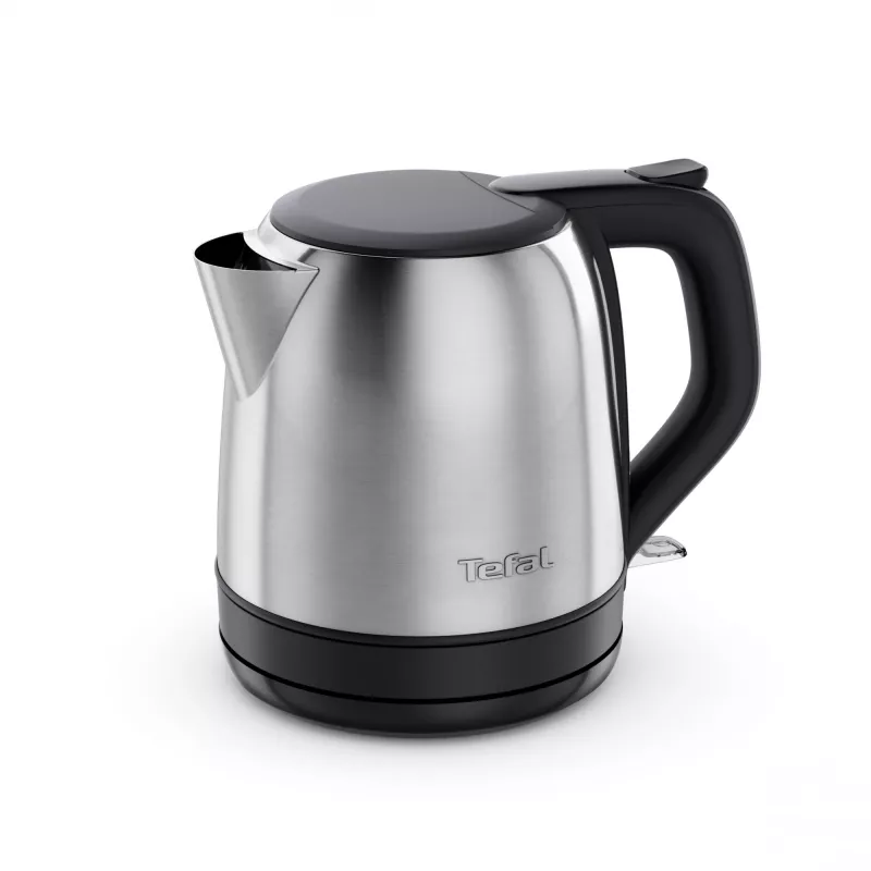 Tefal Subito Mini KO5S2DE0 elektrinis virdulys, 1 l, 2400 W, juodos spalvos, nerūdijančio plieno