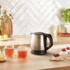Tefal Subito Mini KO5S2DE0 elektrinis virdulys, 1 l, 2400 W, juodos spalvos, nerūdijančio plieno