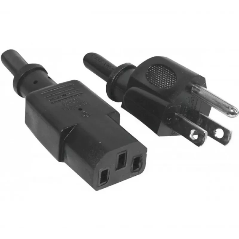 Hypertec 809030-HY maitinimo laidas juodas 1,8 m maitinimo kištuko tipas B C13 jungtis