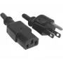 Hypertec 809030-HY maitinimo laidas juodas 1,8 m maitinimo kištuko tipas B C13 jungtis