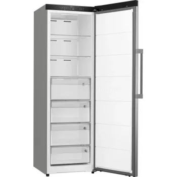 Gorenje G600 šaldiklis FNC618D6XWF BK065C, 312 l, 15 kg/24 val., SN-T, No Frost sistema, D, pilka, nerūdijantis plienas, tamsiai pilka