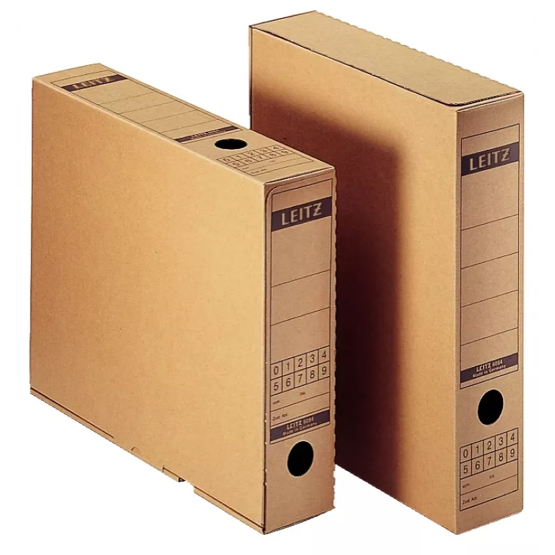 Leitz 60840000 dokumentų saugojimo dėžė kartonas Juoda