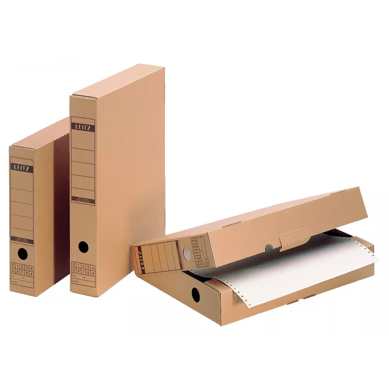 Leitz 60840000 dokumentų saugojimo dėžė kartonas Juoda