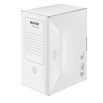 Leitz Infinity archyvinė dėžė FSC® 150 mm, balta, A4, 290 g, 150 x 330 x 255 mm