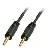 Lindy 20 m aukščiausios kokybės garso 3,5 mm lizdo laidas, 3,5 mm, kištukas, 3,5 mm, kištukas, 20 m, juodas