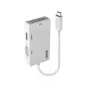 Lindy USB Type C į trigubą ekraną keitiklis, 3840 x 2160 pikselių