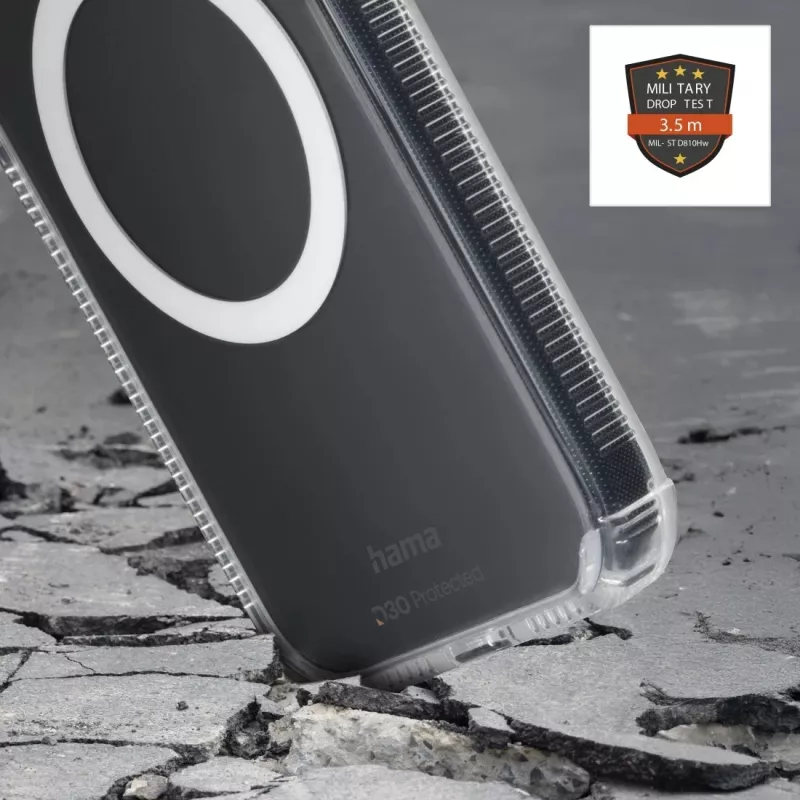 Hama Extreme Protect mobiliojo telefono dėklas 16 cm (6,3 colio) Užvalkalas Skaidrus