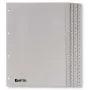 Rexel PP skirtukai, pilki, skaitmeniniai, Skaitmeninių kortelių rodyklė, Polipropilenas (PP), Pilka, A4, 226 mm, 297 mm