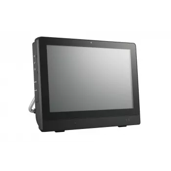 Shuttle “viskas viename” kompiuterinė sistema POS P250, 11,6 col. multi-touch ekranas, Intel N100, 8 GB DDR5, 120 GB M.2, 2x RS232, IP54, be ventiliatoriaus, 24/7 nuolatiniam darbui