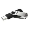 Hama 00181059 USB atmintukas 8 GB USB Type-A 2.0 Juoda, Sidabrinė