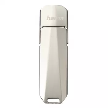 Hama Uni-C Deluxe USB atmintukas 64 GB USB Type-C 3.2 Gen 1 (3.1 Gen 1) Sidabrinis