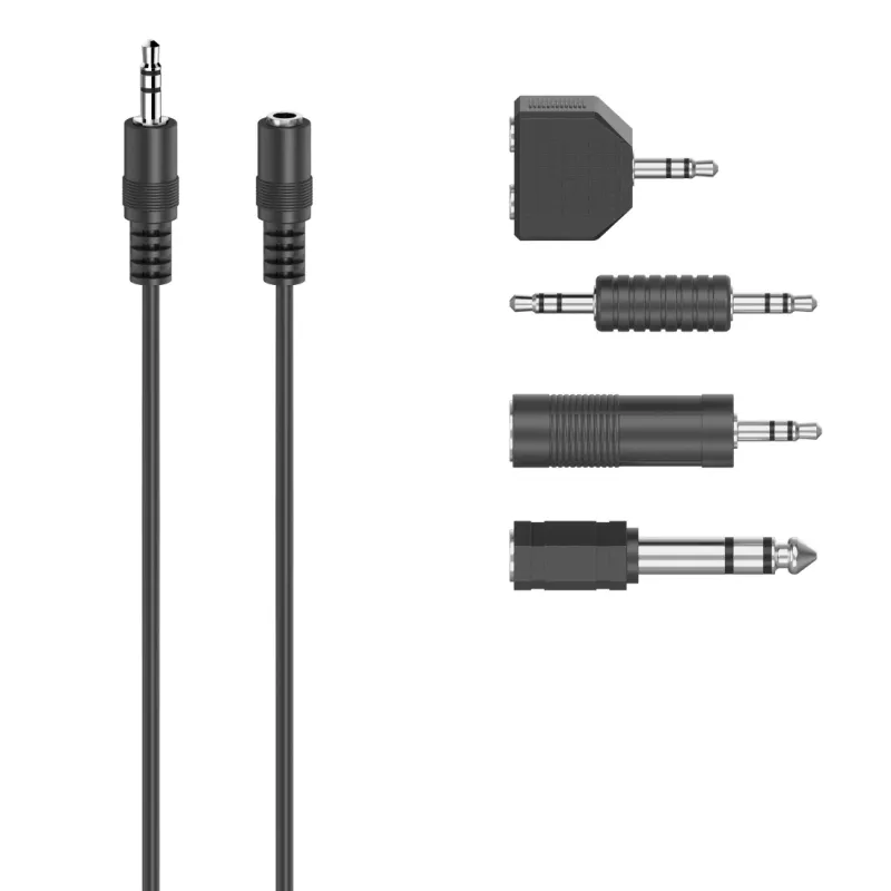 Hama 00305151 garso laidas 2,5 m 3,5 mm juodas