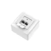 Hama 00300029 lizdas 2 x RJ-45 Baltas